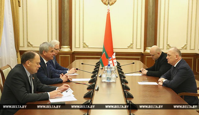 Андрейченко встретился с послом Грузии в Беларуси