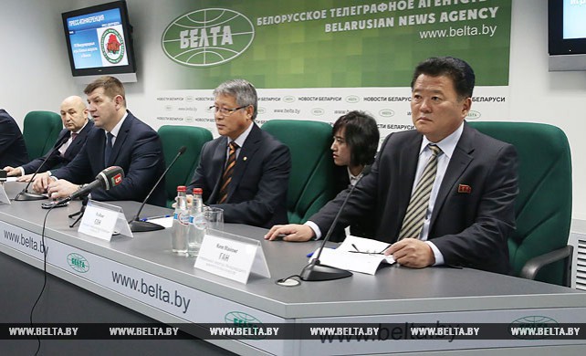 Пресс-конференция о Международных играх боевых искусств по таэквондо в Минске прошла в пресс-центре БЕЛТА