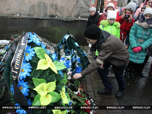 В Витебске прошел посвященный жертвам гетто митинг-реквием