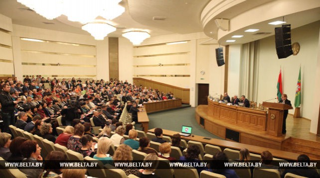Семинар-учеба с руководителями и организаторами кампании по выборам депутатов местных Советов прошел в Витебске