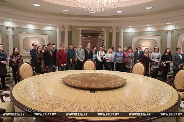 Студенты и преподаватели БГАМ побывали во Дворце Независимости