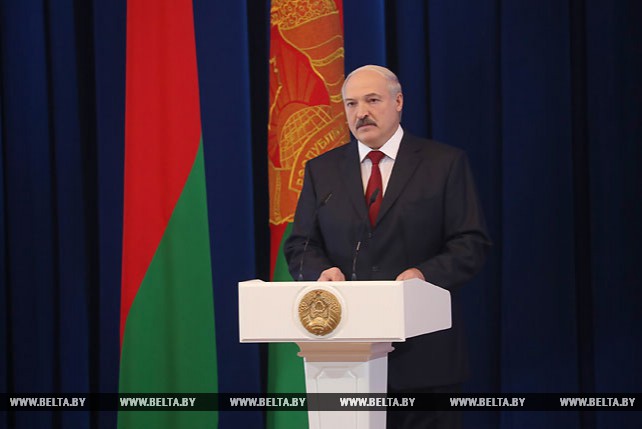 Лукашенко выступил на торжественном мероприятии, посвященном 100-летию органов государственной безопасности