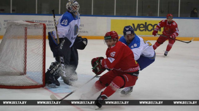 Хоккеисты сборной Беларуси обыграли Казахстан в товарищеском матче