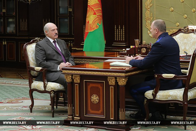 Александр Лукашенко принял с докладом председателя Следственного комитета Ивана Носкевича