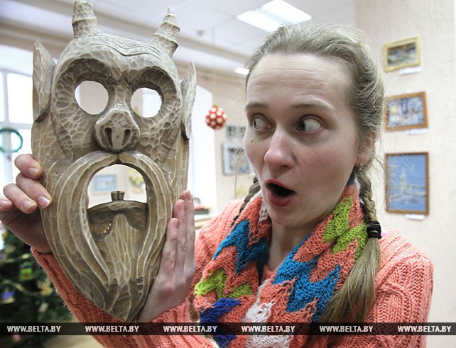 Выставка-конкурс "Карнавал масок" открылась в Витебске