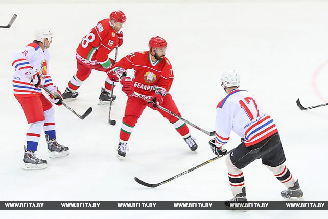 Хоккейная команда Президента одержала четвертую победу в XI Республиканском любительском турнире
