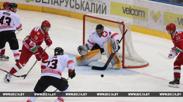 Команда Беларуси победила Швейцарию в матче Рождественского турнира и вышла в финал