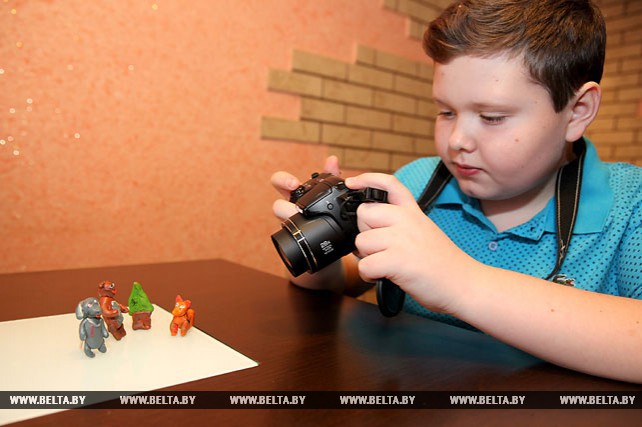 Пластилиновые мультфильмы создает витебский школьник Никита Ильин