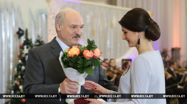 Лукашенко провел прием на старый Новый год