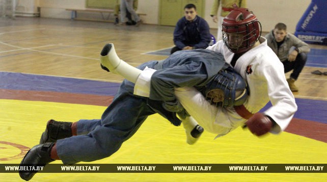 Чемпионат по армейскому рукопашному бою прошел в Витебске