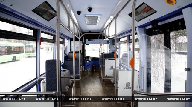 Подаренные Могилеву китайской провинцией Хунань электробусы вышли в первый рейс