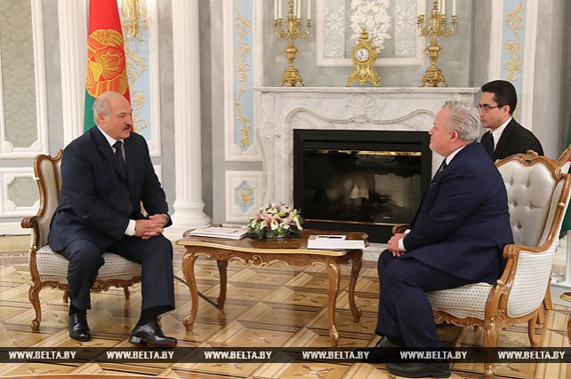 Лукашенко встретился со спецпредставителем ПА ОБСЕ Кентом Харстедом