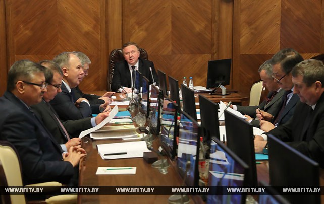 Кобяков выступил на заседании Президиума Совета Министров, где обсуждалась реализация госпрограммы