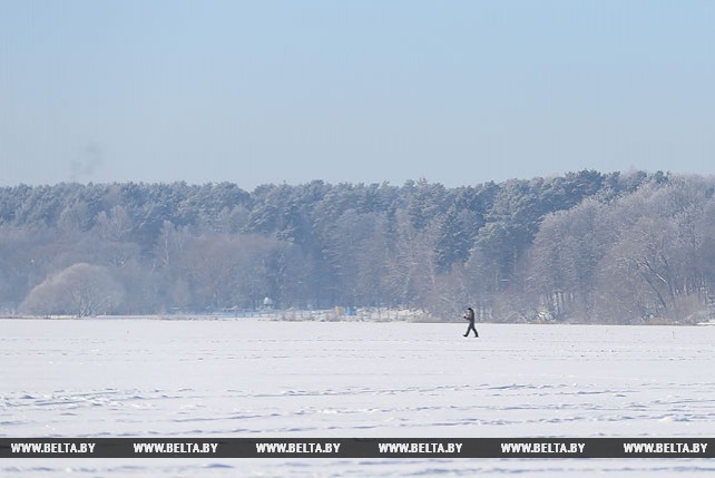 Минское море зимой