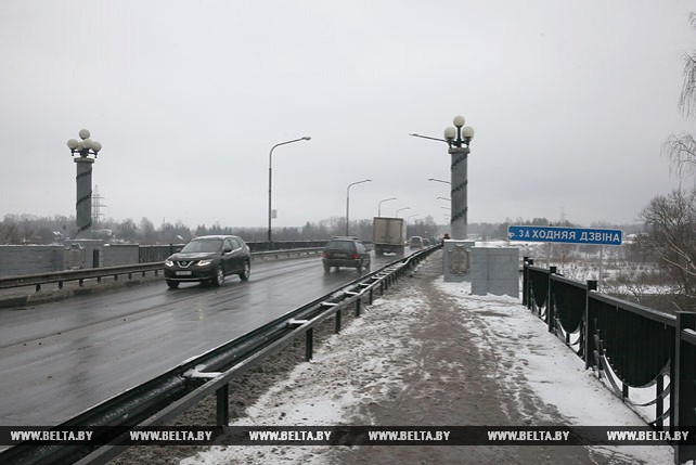 В Новополоцке на мосту через Западную Двину установили видеонаблюдение