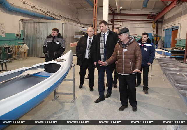 Рыженков посетил Осиповичский завод автомобильных агрегатов