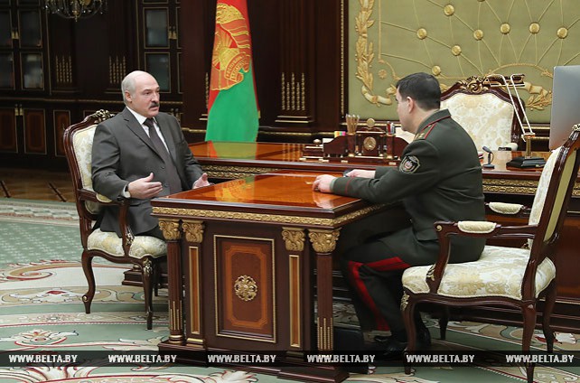 Лукашенко встретился с председателем КГБ