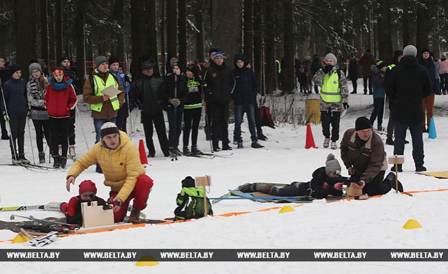 В Могилеве прошел второй этап соревнований "Снежный снайпер"