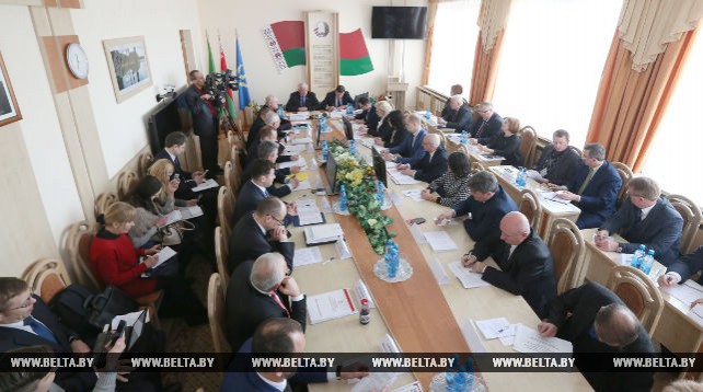 Совместное заседание Совета по взаимодействию органов местного самоуправления при Совете Республики и правления Белкоопсоюза