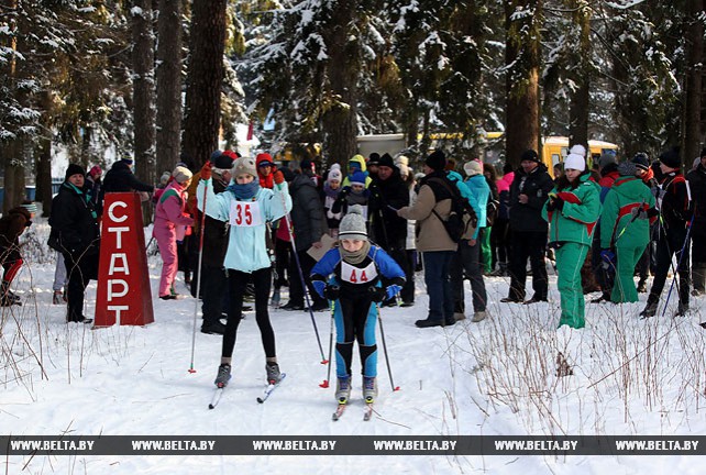 Соревнования "Лыжня зовет" прошли в Могилеве