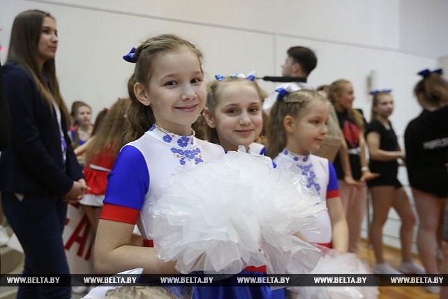 В Минске прошли соревнования по чирлидингу