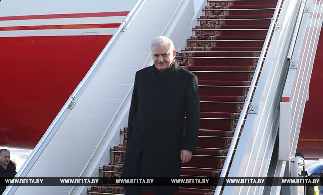 Премьер-министр Турции прибыл в Беларусь с официальным визитом