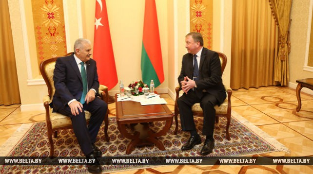 Андрей Кобяков встретился с премьер-министром Турции