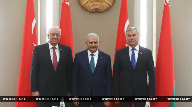 Мясникович и Андрейченко встретились с премьер-министром Турции