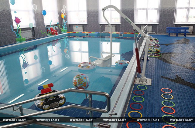 В Могилеве открыли бассейн в детском саду №117