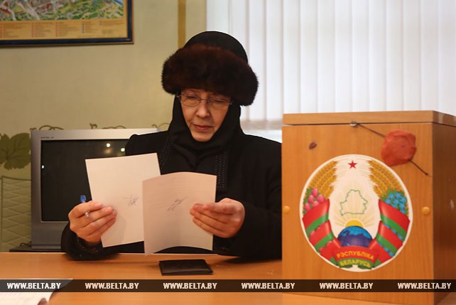 Насельницы Гродненского Свято-Рождество-Богородицкого женского монастыря приняли участие в выборах