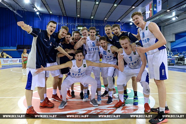 Баскетболисты БГУИР победили в чемпионате Беларуси среди вузов
