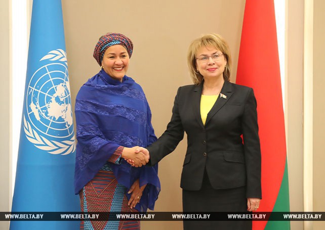 Щеткина встретилась с первым заместителем Генерального секретаря ООН