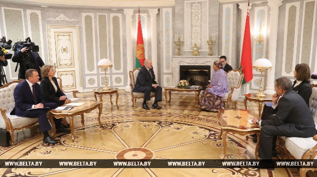 Лукашенко встретился с первым заместителем Генерального секретаря ООН