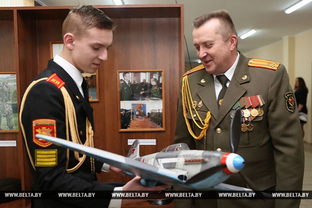 Музей истории армии открыли в Гродненском областном кадетском училище