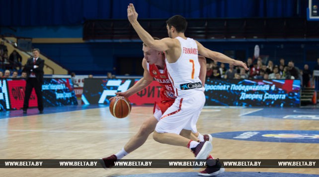 Белорусские баскетболисты уступили сборной Испании в квалификации ЧМ-2019