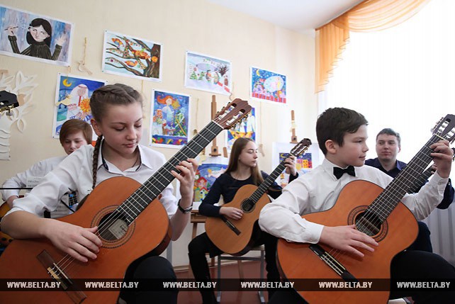 Пять новых учебных классов открылись в Могилевской детской школе искусств №7
