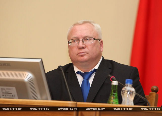 Владимир Терентьев избран председателем Витебского областного Совета депутатов