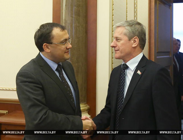 Пирштук встретился с заместителем министра иностранных дел Украины