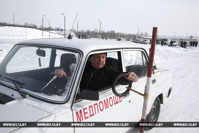 Конкурс профмастерства водителей санитарного транспорта прошел в Могилевском районе