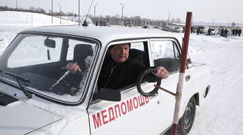 Конкурс профмастерства водителей санитарного транспорта прошел в Могилевском районе