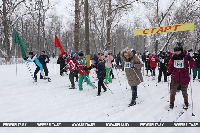 Около 1 тыс. участников собрала "Гомельская лыжня"