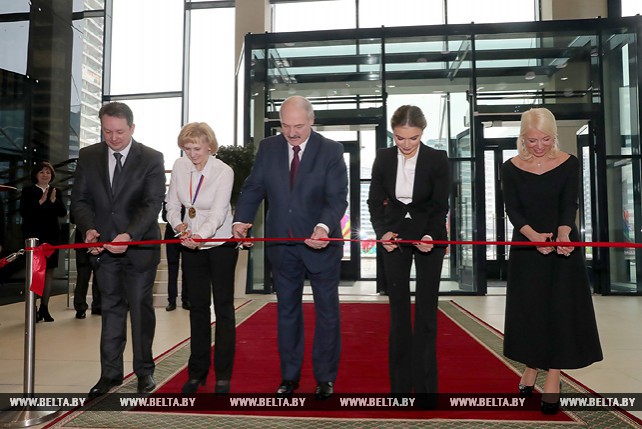 Дворец гимнастики торжественно открыли в Минске