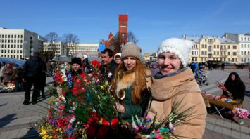 Католики празднуют Вход Господень в Иерусалим