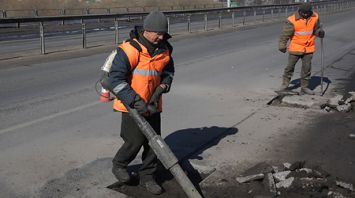 В Могилеве большую часть ямочного ремонта дорог выполнят в апреле-мае