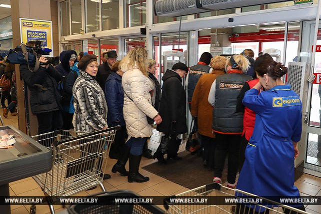 МЧС проводит учебные эвакуации в торговых центрах Минска