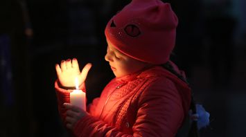 В католических храмах проходят пасхальные богослужения