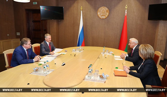 Мясникович встретился с заместителем председателя Совета Федерации