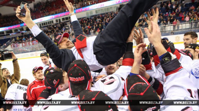 Хоккеисты "Немана" защитили титул чемпионов Беларуси в экстралиге