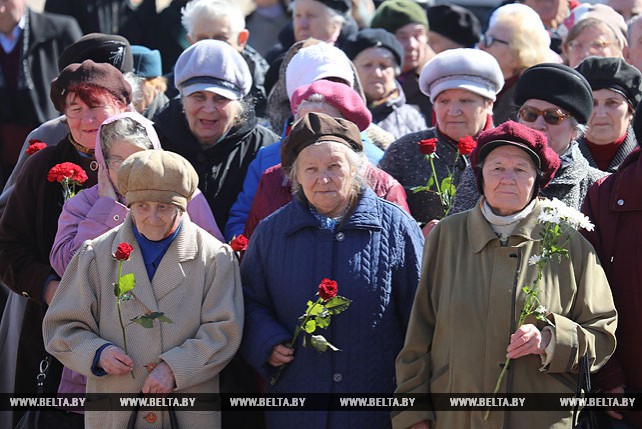 Митинг-реквием памяти узников фашистских концлагерей прошел в Витебске