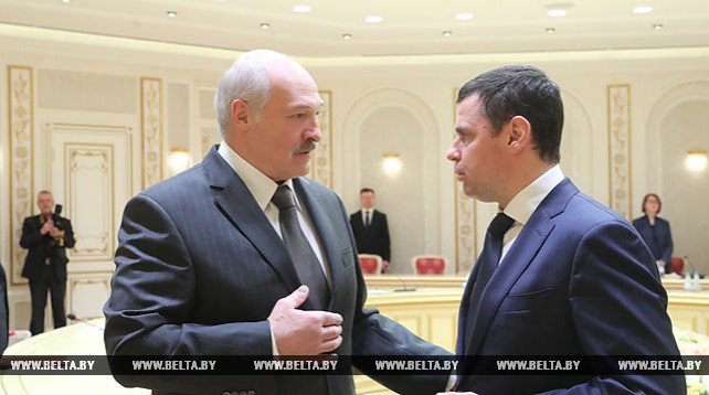 Президент Беларуси встретился с губернатором Ярославской области